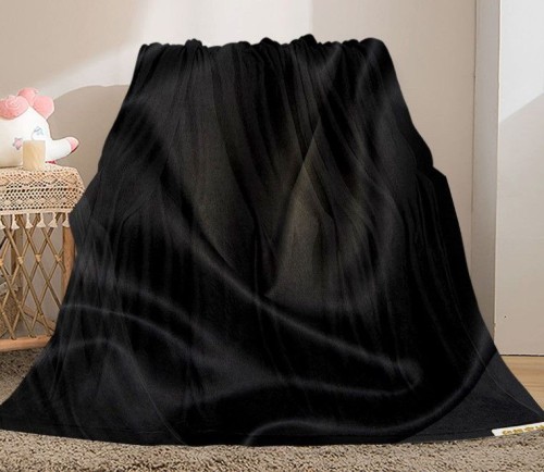 Simple Solid Color Casual Flannel Blanket